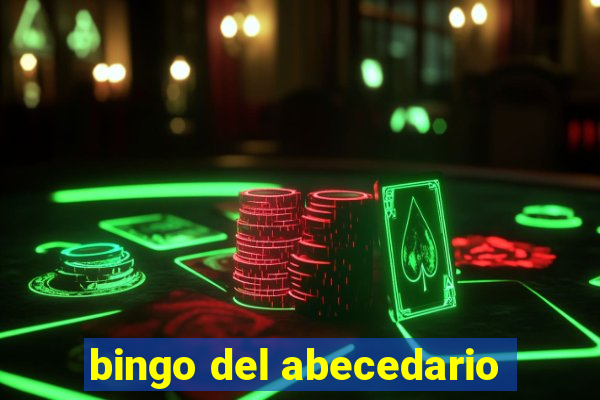 bingo del abecedario