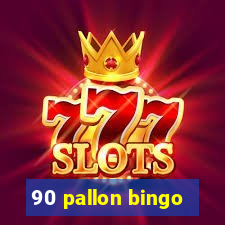 90 pallon bingo