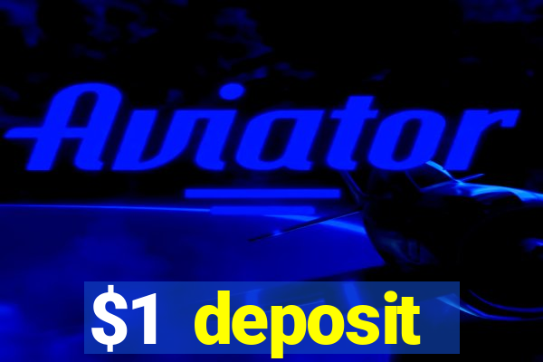 $1 deposit microgaming casino