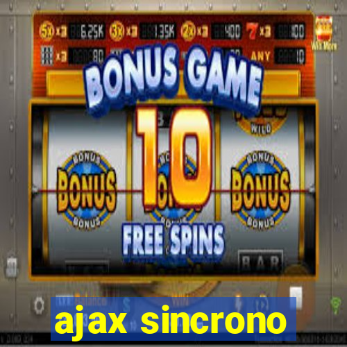 ajax sincrono