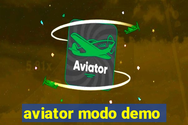 aviator modo demo