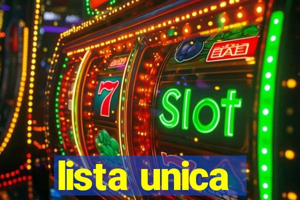 lista unica