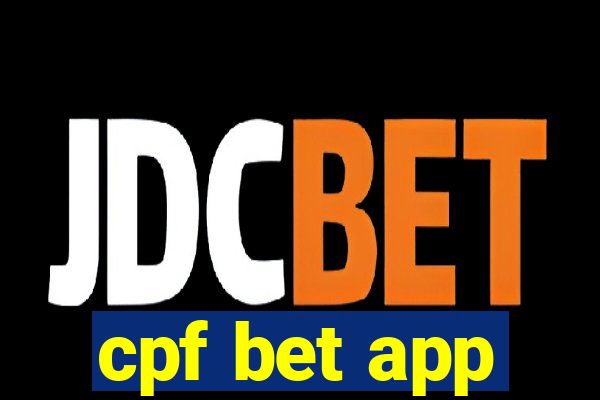 cpf bet app