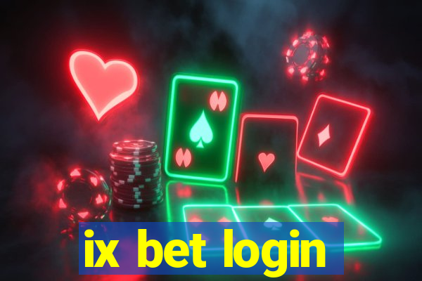 ix bet login