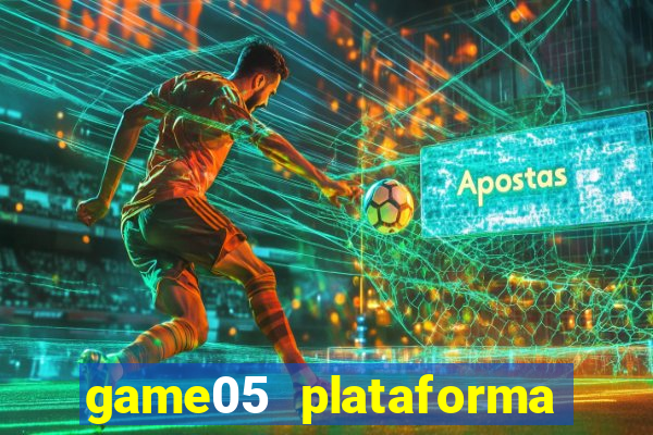 game05 plataforma de jogos