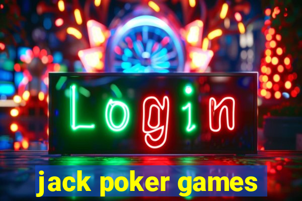 jack poker games