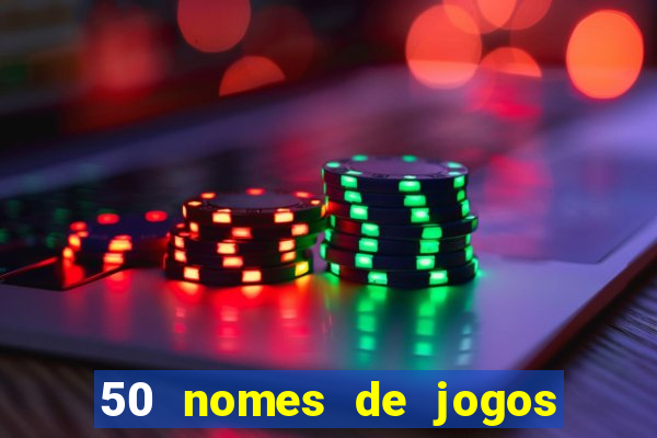 50 nomes de jogos com bola