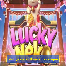 slot game software developers