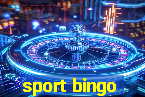 sport bingo