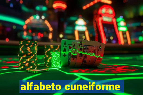 alfabeto cuneiforme