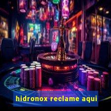 hidronox reclame aqui