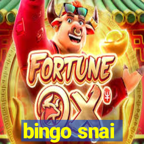 bingo snai