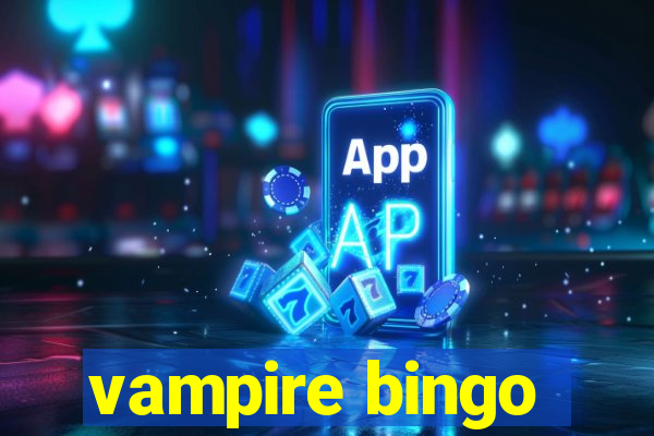 vampire bingo