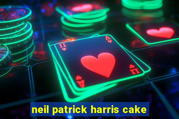 neil patrick harris cake