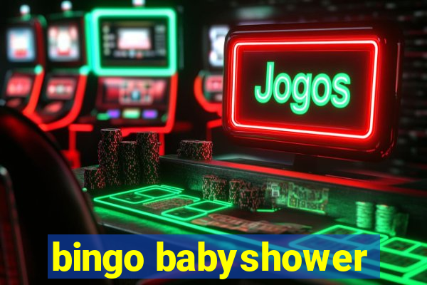 bingo babyshower