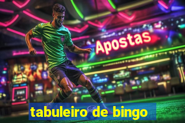 tabuleiro de bingo