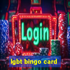 lgbt bingo card