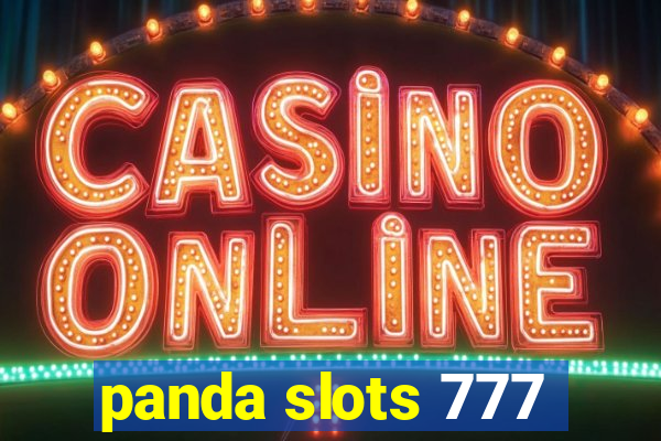 panda slots 777