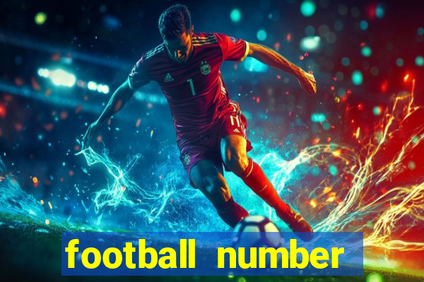 football number necklaces gold