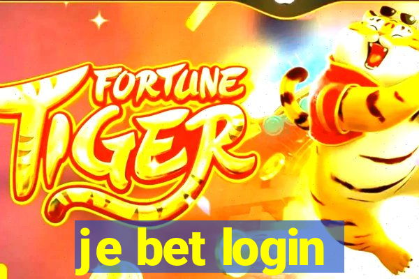 je bet login