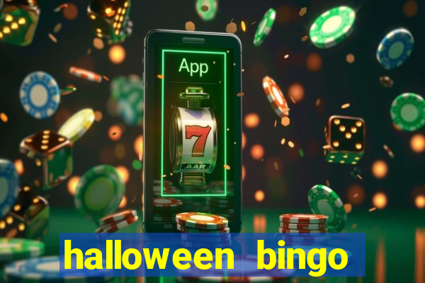 halloween bingo card maker