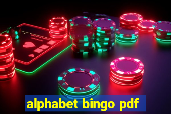 alphabet bingo pdf