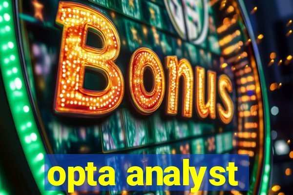 opta analyst