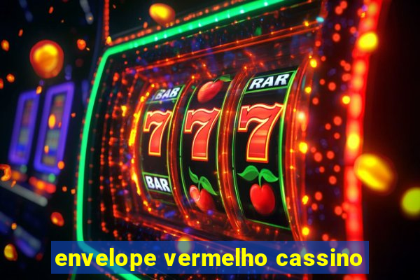 envelope vermelho cassino