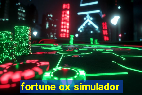 fortune ox simulador