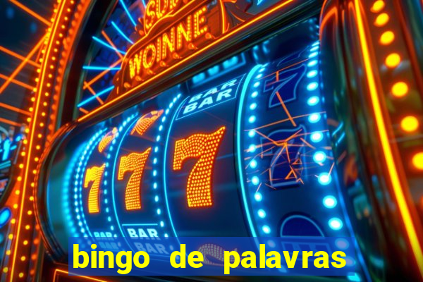 bingo de palavras cha de bebe